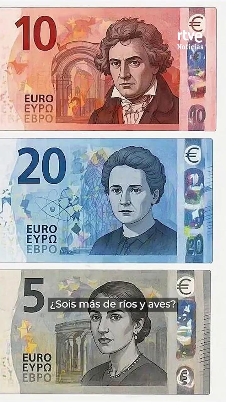 El Banco Central Europeo presenta diez diseños finalistas para renovar los billetes de euro