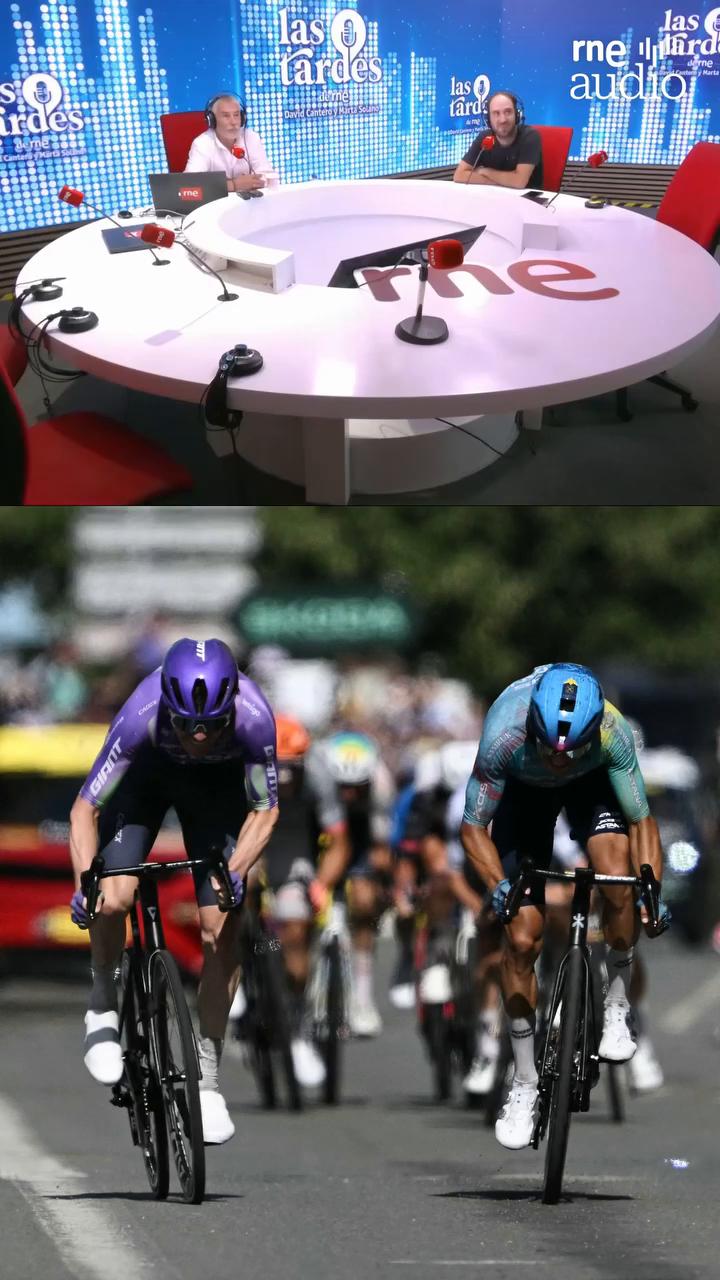 Mauro Smith gana por poco a Harold Tejada en el Tour de Francia 2026
