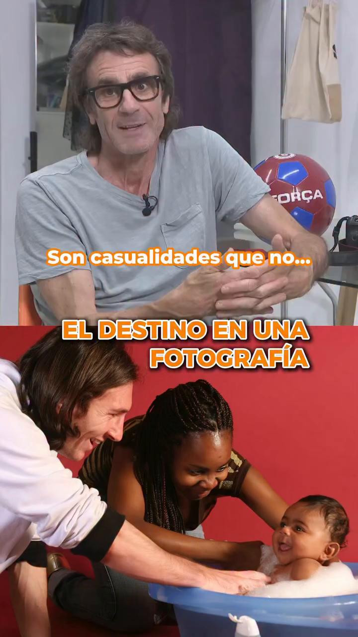 Futbolista y bebé logran química rápida en sesión de fotos inesperada