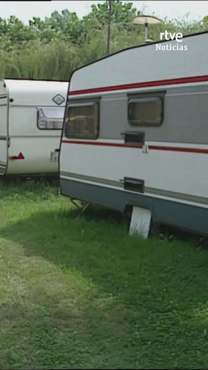 Una riada arrasa el camping Las Nieves de Viescas en el Pirineo Aragonés