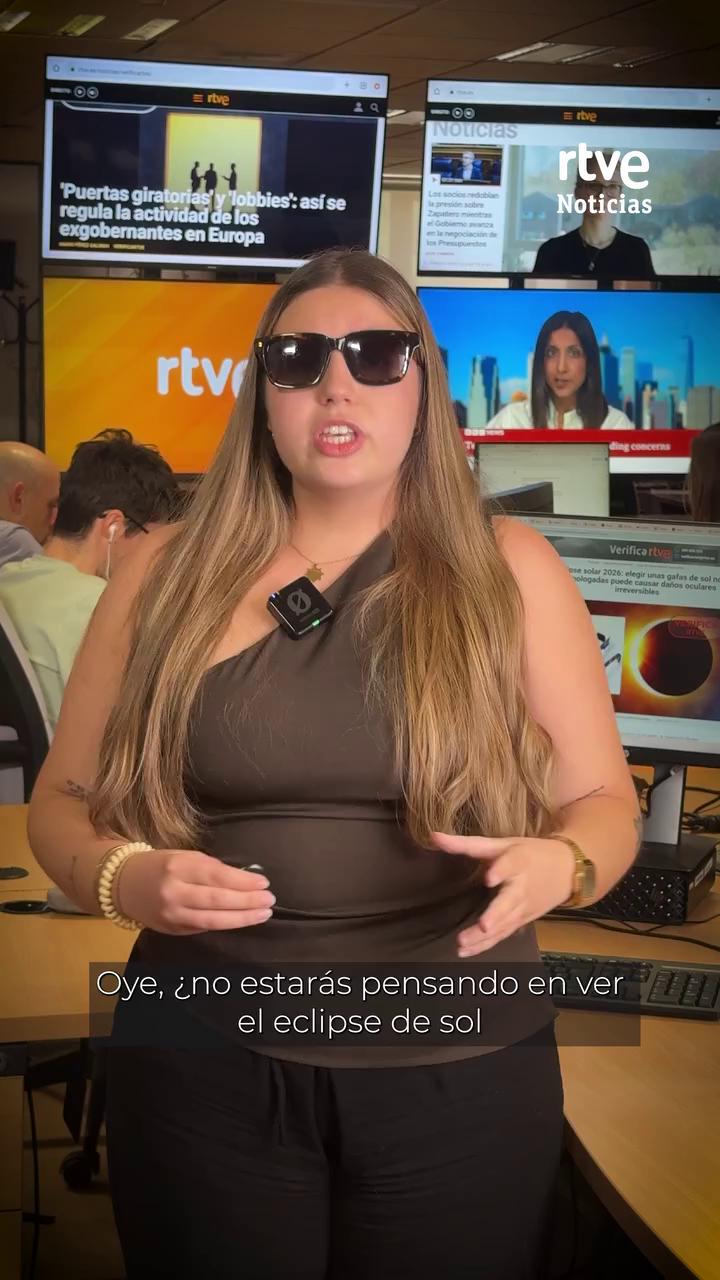 Expertos advierten que las gafas de eclipse sin homologación causan ceguera