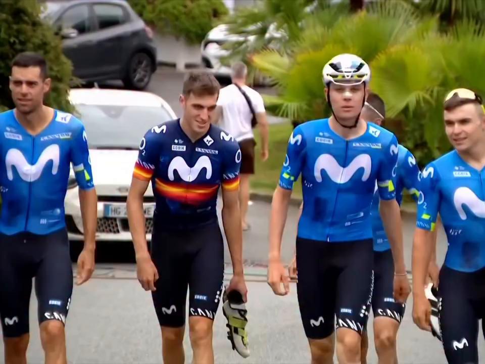 Movistar aspira al podio en la Vuelta con Enric Mas como líder
