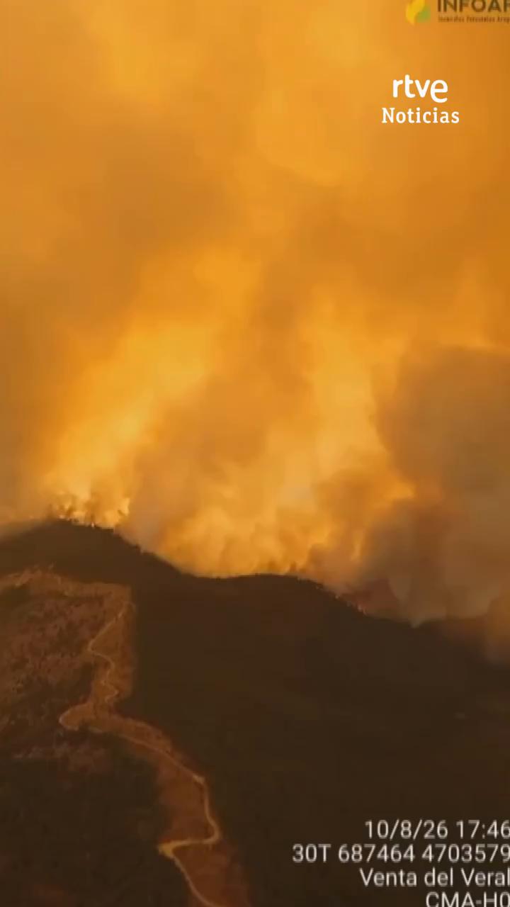 El incendio de Niebla en Huelva cumple cinco días y ya afecta 20.000 hectáreas