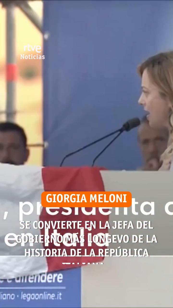El gobierno de Giorgia Meloni alcanza los 1413 días y bate récord histórico