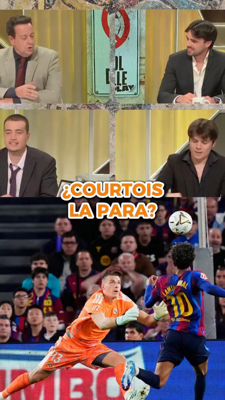 Courtois no para y genera dudas tras el gol de Rafinha