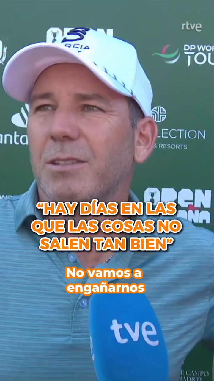 Golfista analiza su rendimiento y apuesta por mejorar el fin de semana