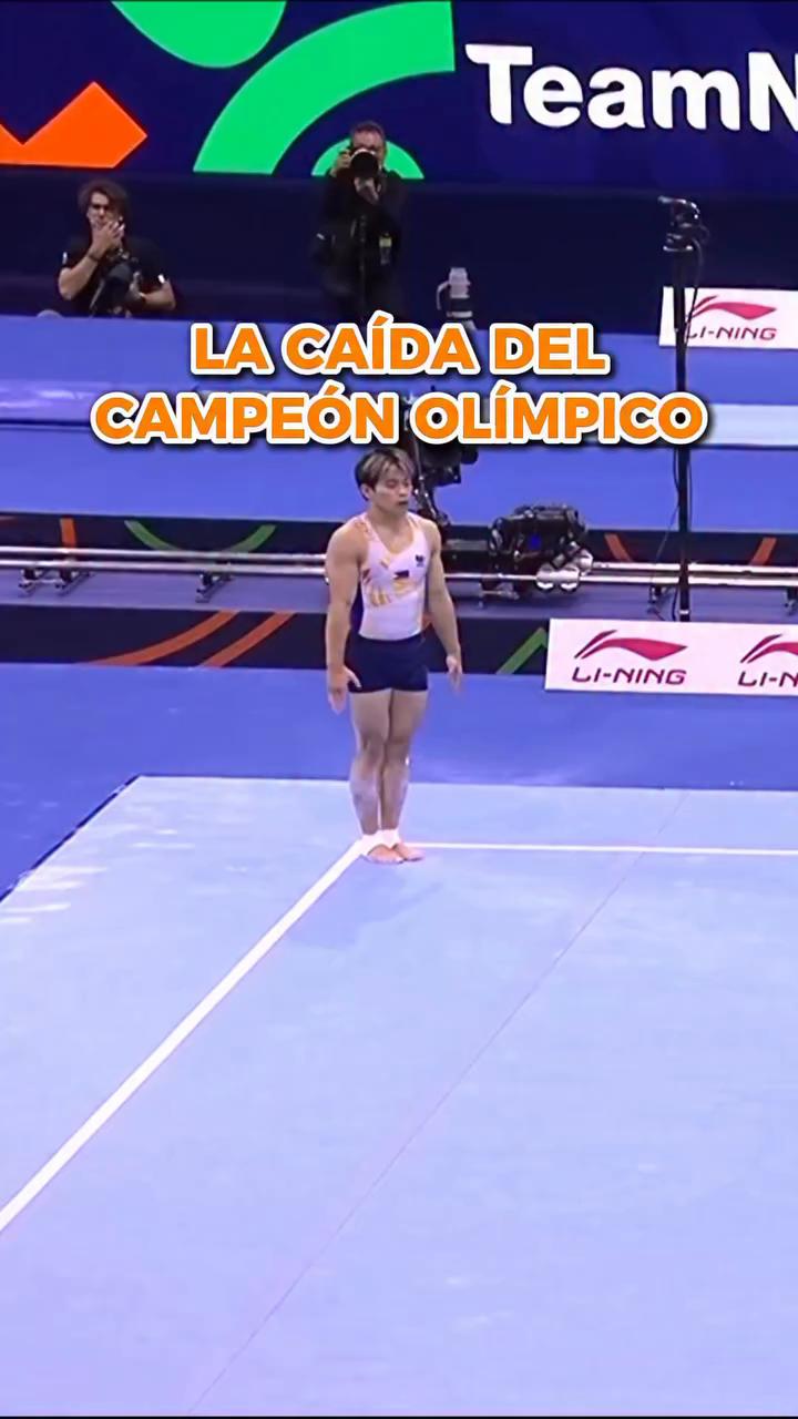 Carlos Yulo falla la doble pirueta y pierde sus opciones al mundial