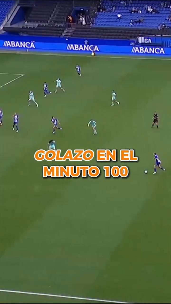 Lucía Pardo culmina la remontada del Deportivo de A Coruña en el tiempo añadido
