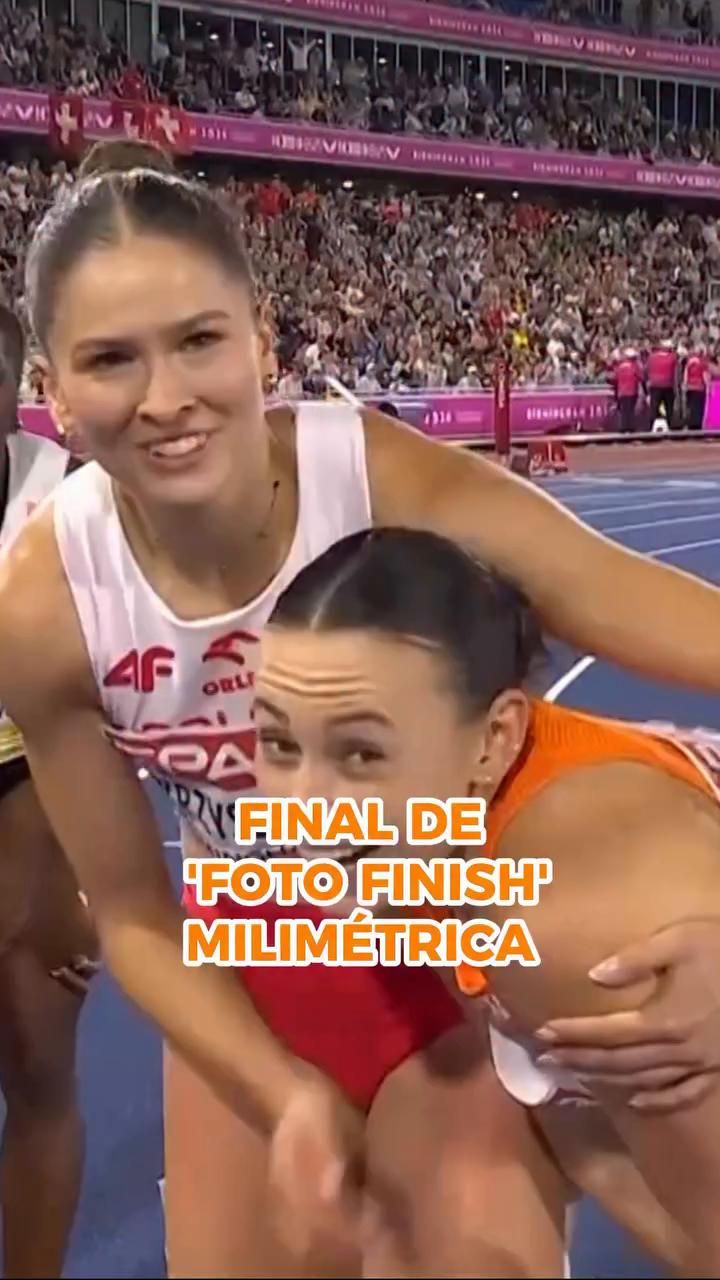 Nadine Visser se proclama campeona de Europa de 100 vallas por una milésima
