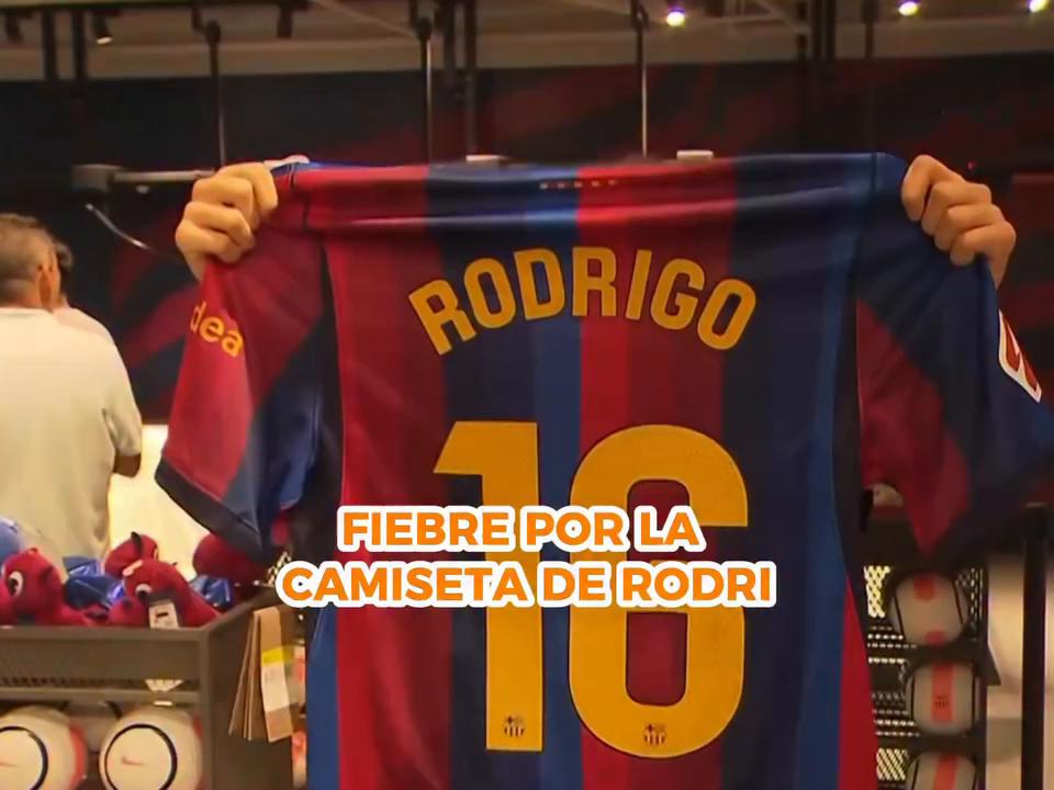 Rodri despierta pasiones en el Barça antes incluso de tener camiseta oficial