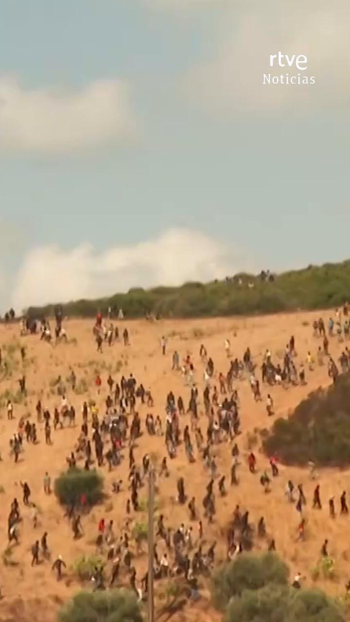 Operación policial en Castillejos: más de 140 personas intervenidas para frenar entrada a Ceuta