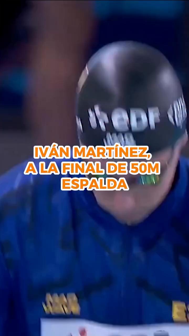 Iván Martínez bate el récord de España con 24.40 y accede a la final