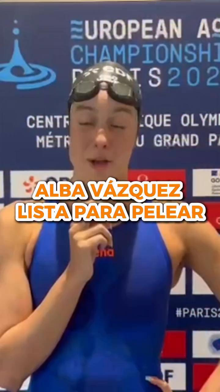 Nadadora se siente mejor por la tarde y planea ajustar su viraje mañana