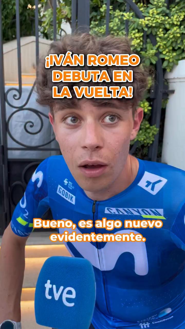 Debutante en la Vuelta se muestra contento y ambicioso para ganar etapas