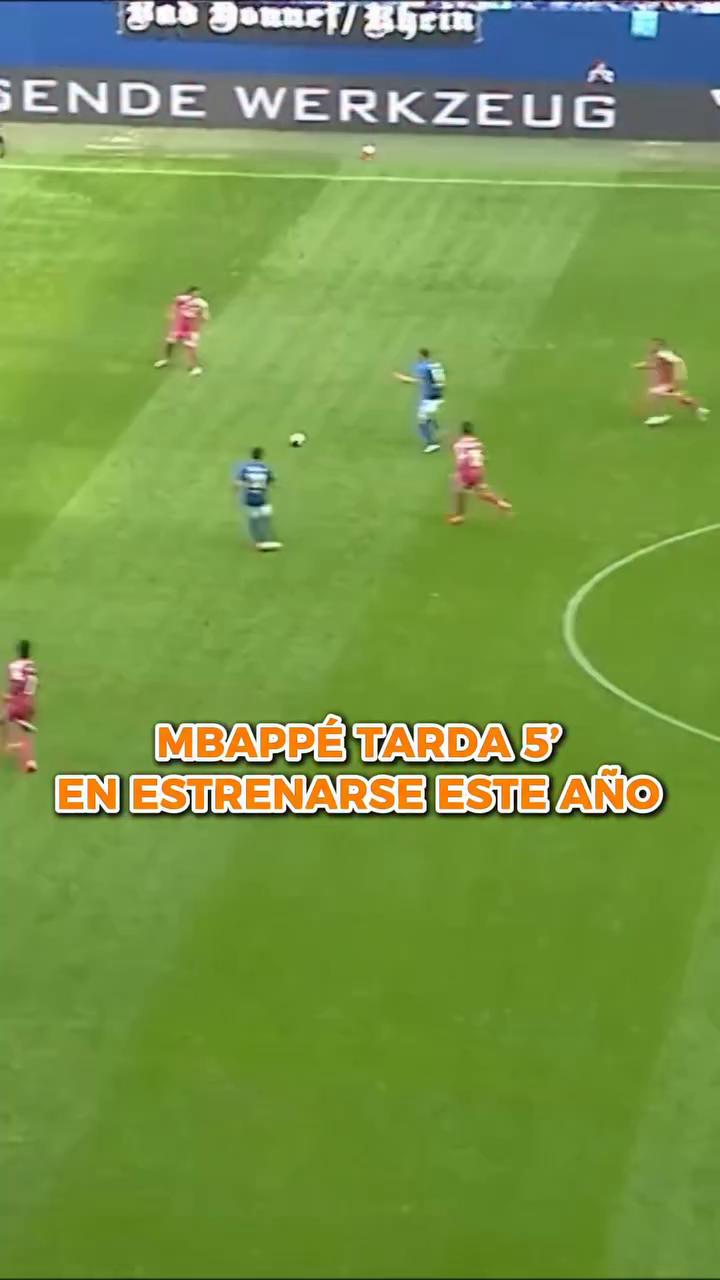 Mbappé no perdona el error de Schallenberg y estrena el marcador