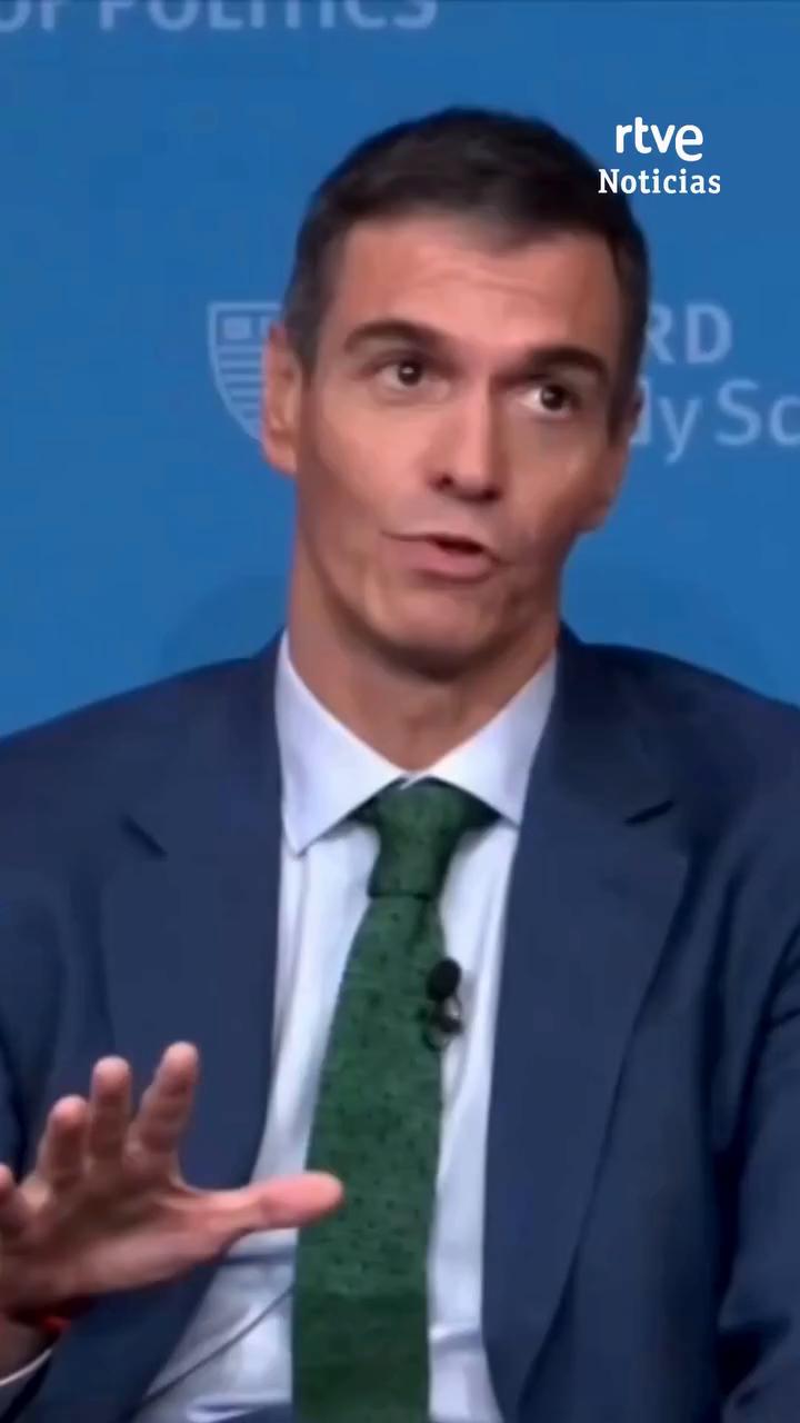 Pedro Sánchez defiende a su familia en Harvard: no es corrupción, es política sucia