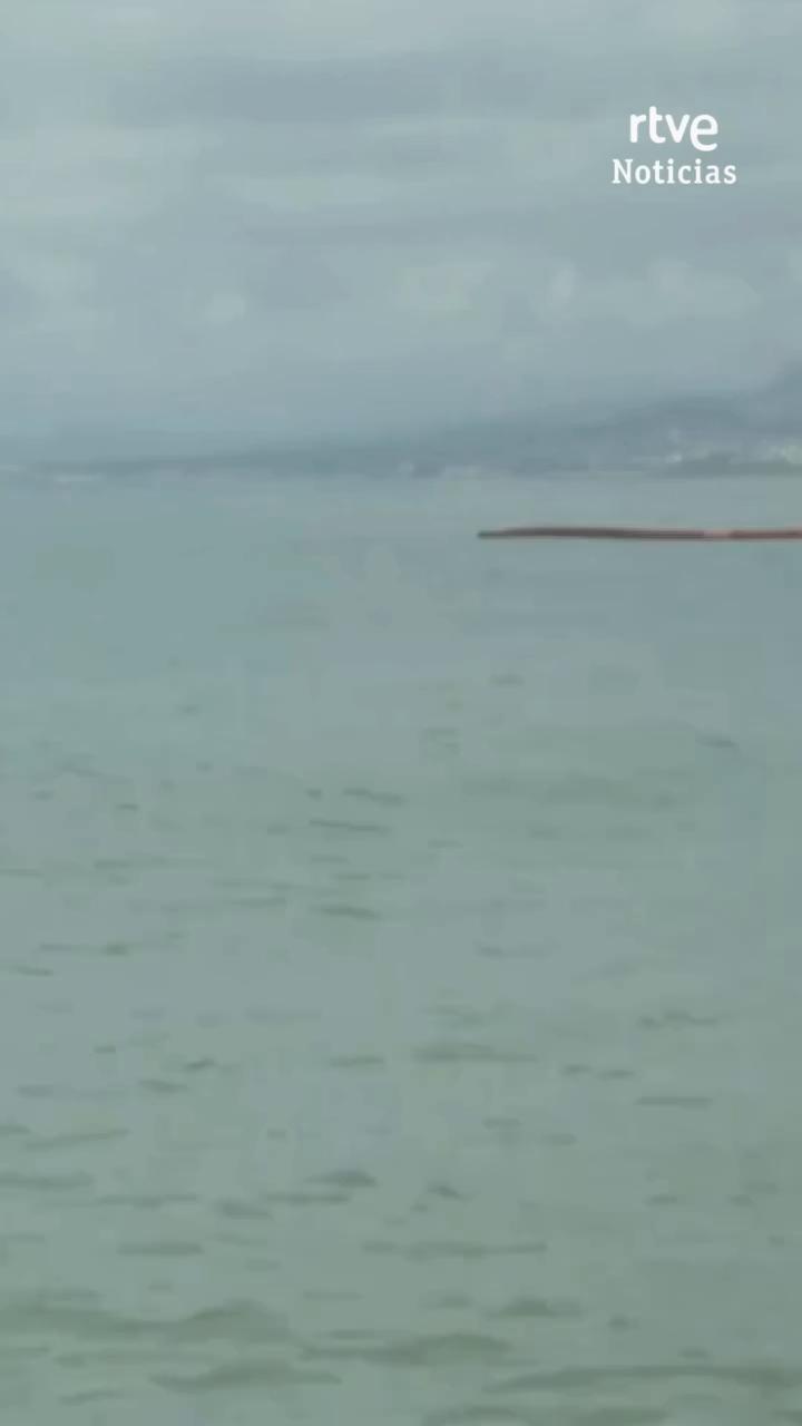 La barrera neumática en Ceuta está rota en varios tramos del Tarajal