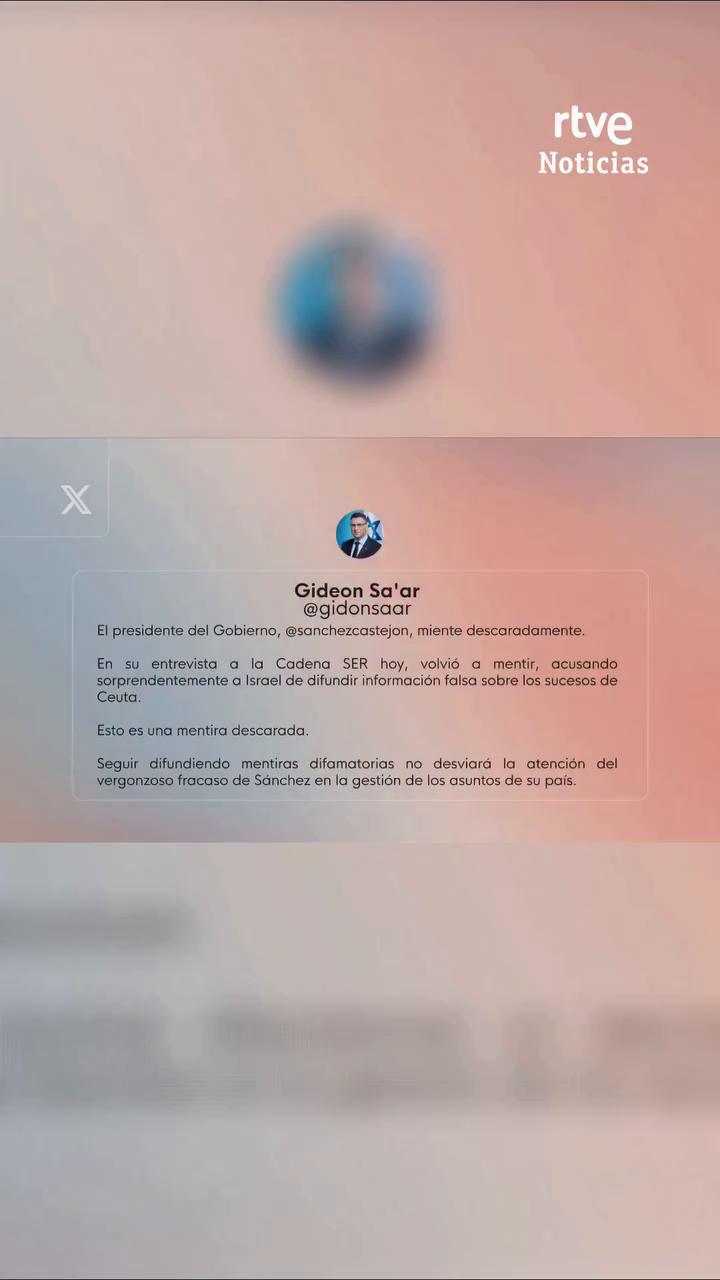 Gidon Char acusa a Sánchez de mentir descaradamente sobre bulos en Ceuta