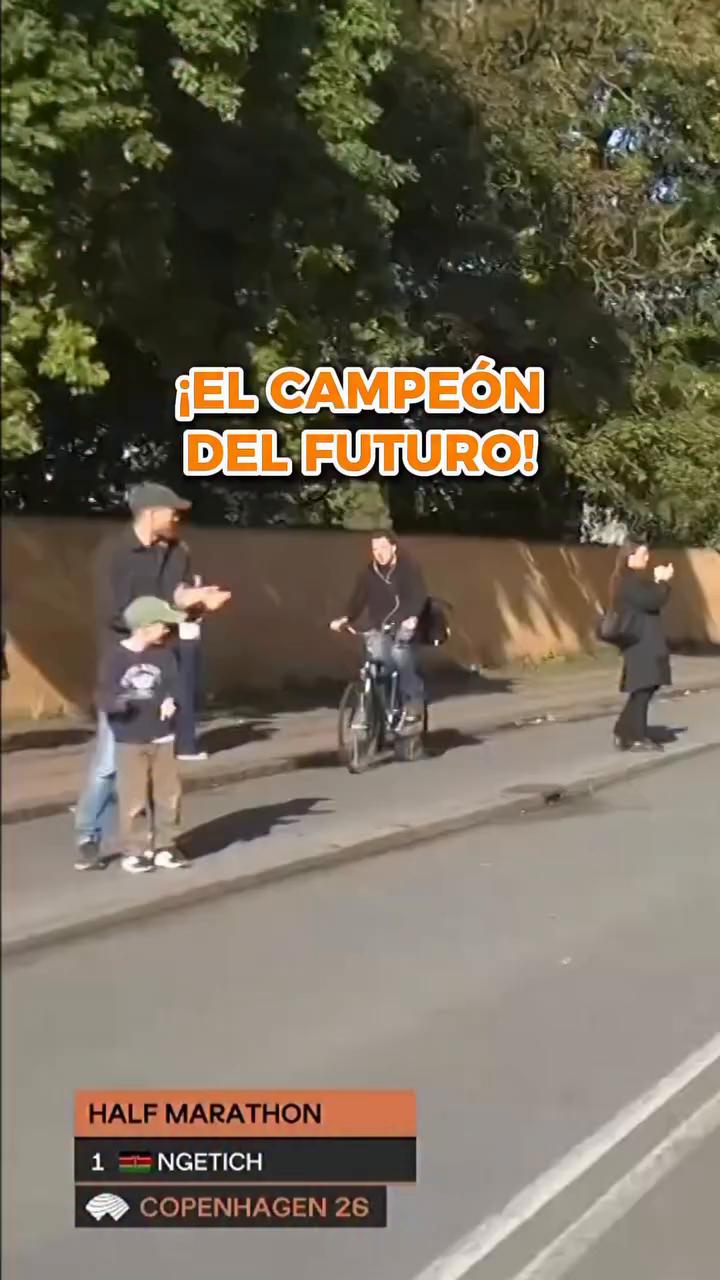 Niño aguanta la carrera hasta el podio pero decide parar: 'Ya he tenido bastante'