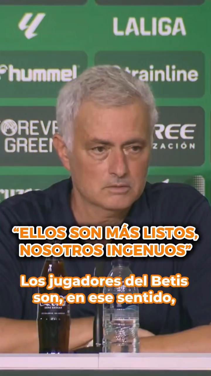 Los jugadores del Betis son más listos que los del Real Madrid