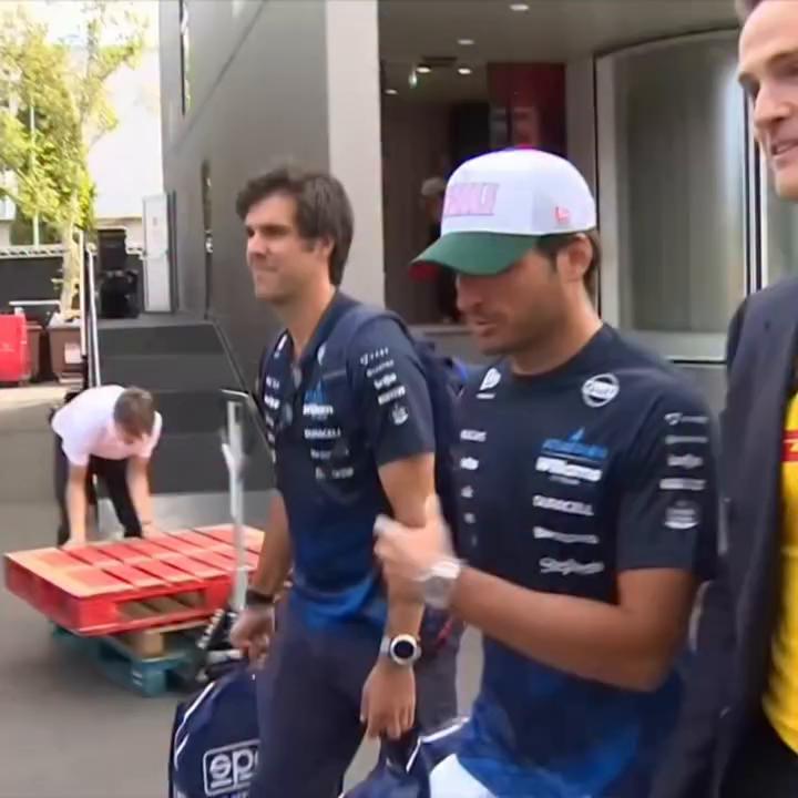 Sainz y Alonso pisan por primera vez el circuito de Fórmula 1 en Madrid