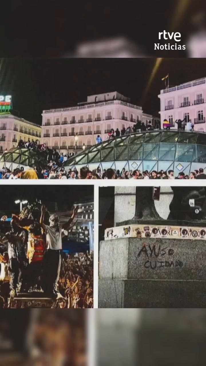 El Ayuntamiento de Madrid pide el desalojo de la acampada en Sol por riesgo de seguridad