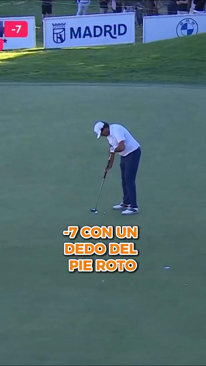 Eugenio firma gran vuelta y lucha por el cuarto puesto con 2 bajo par