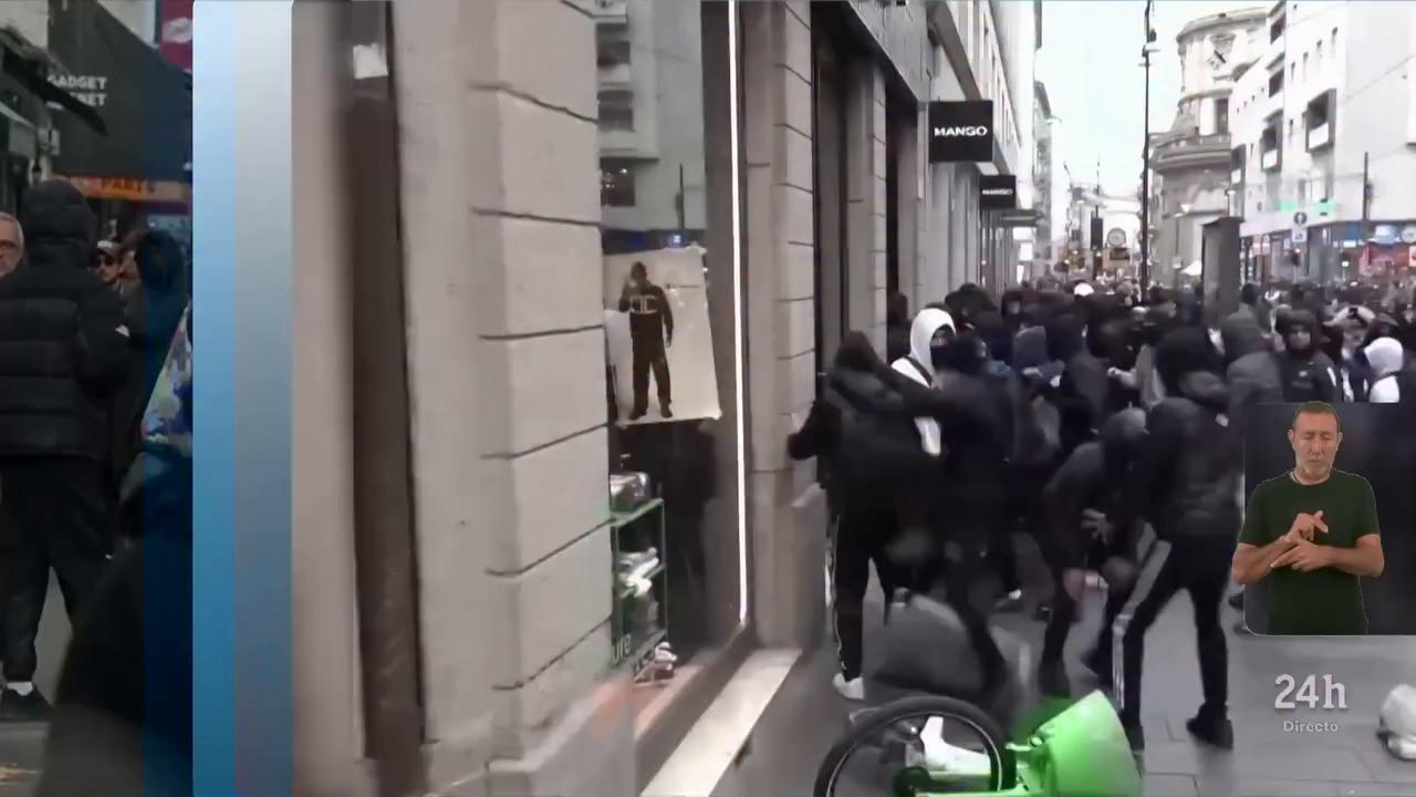 Meloni convoca reunión de urgencia tras disturbios con 200 detenidos en Italia