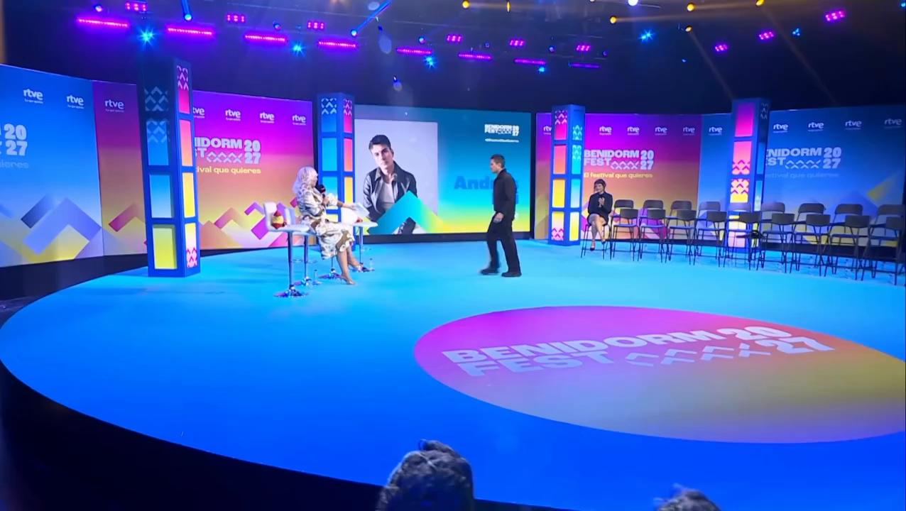 Andrés Coy debuta en Benidorm Fest para honrar sus raíces de hijo de inmigrantes