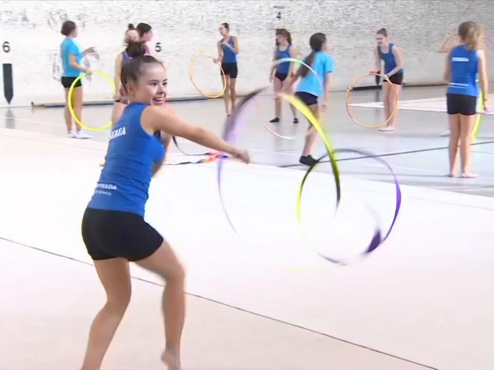 Nerea Díaz se corona campeona de España de gimnasia rítmica adaptada