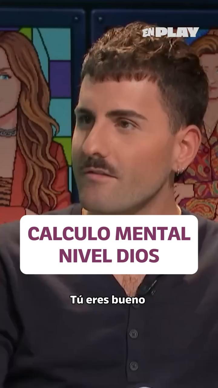 El presentador sorprende con un cálculo mental digno de José Bono