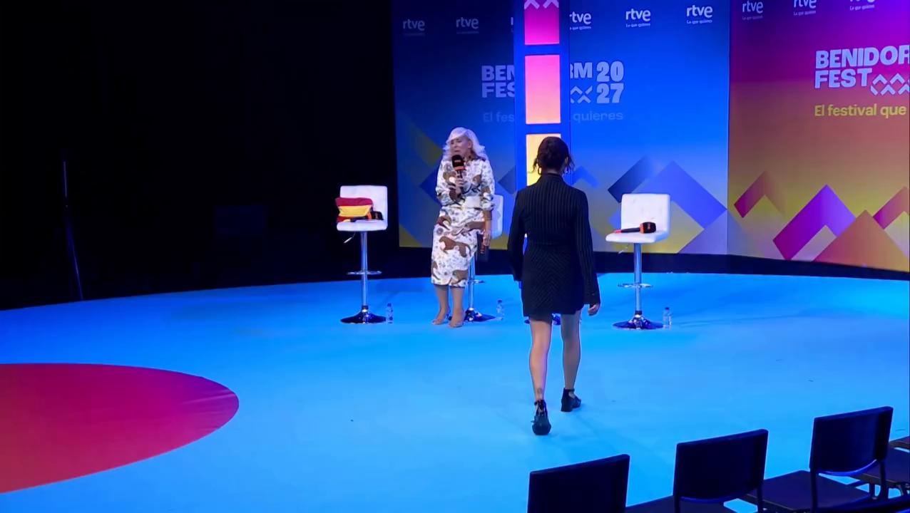 Alba debuta en el Benidorm Fest con ilusión y una propuesta vocal diferente
