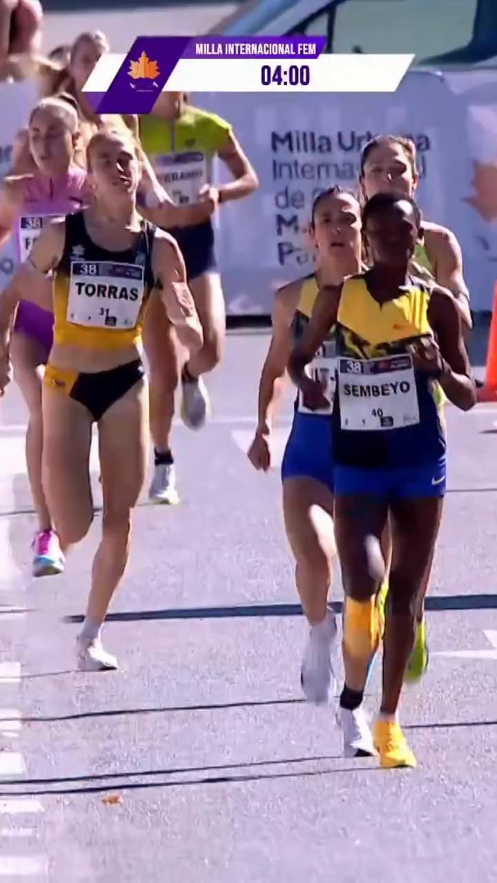 Marta Millán vence en el duelo final de la milla urbana Manuel Pancorvo