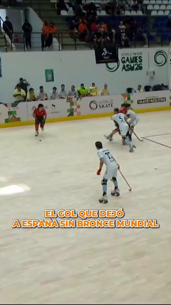 Rafa Bessa marca el gol de la victoria para Portugal en los World Roller Games