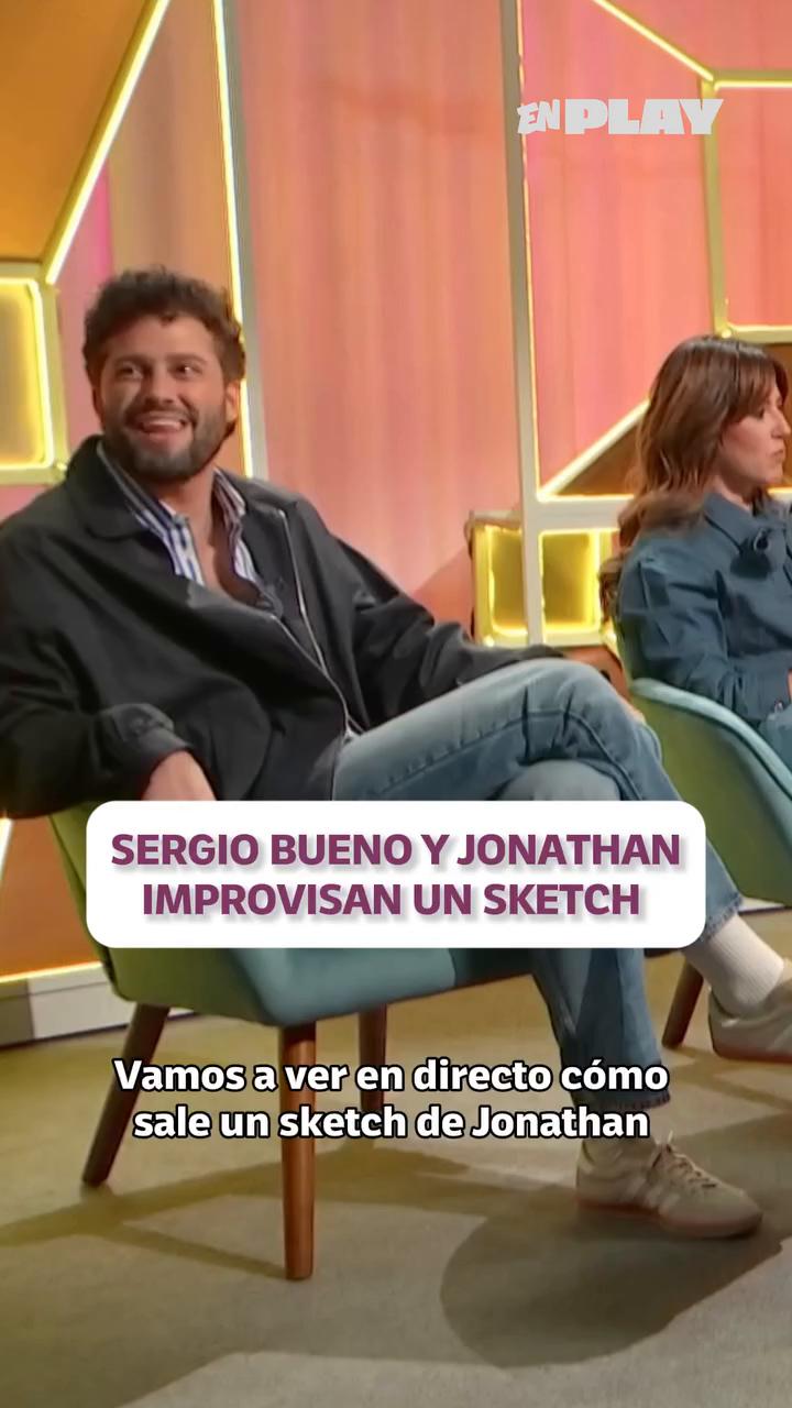 Jonathan y Sergio Bueno improvisan sketch sobre cuernos con Javi en directo