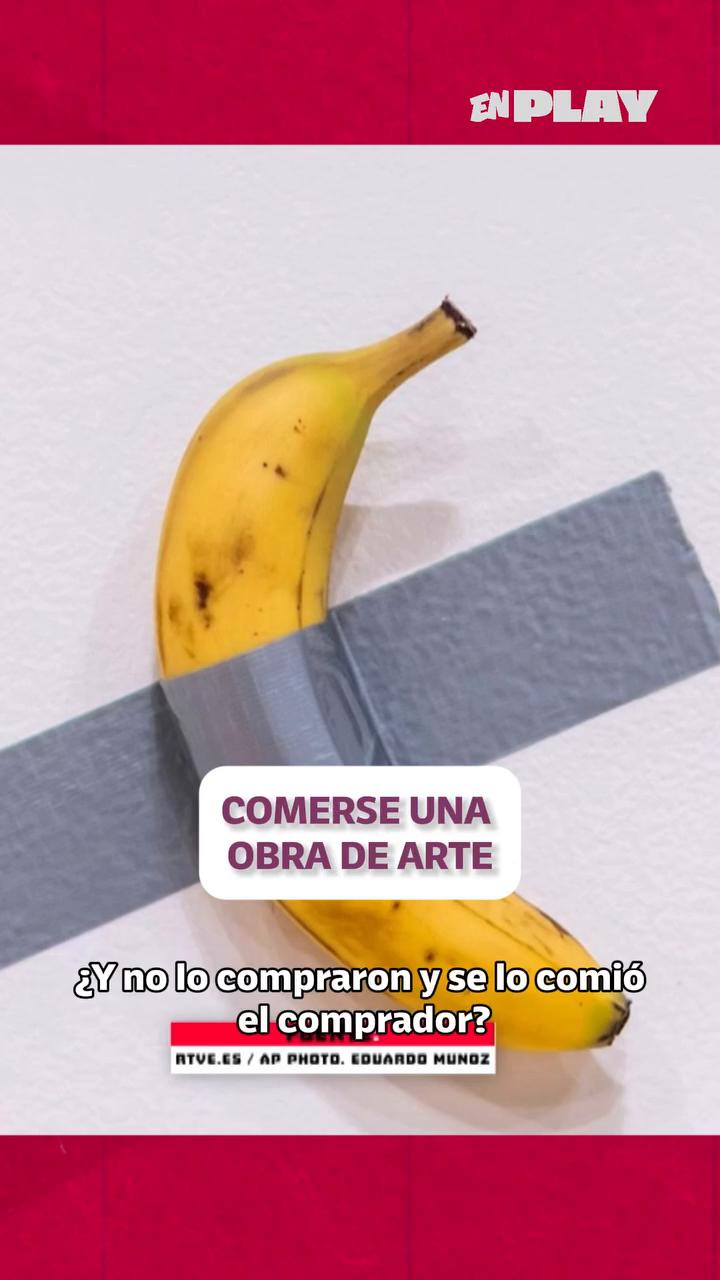 Compraron un plátano por 150.000 euros y lo vendieron por 6 millones