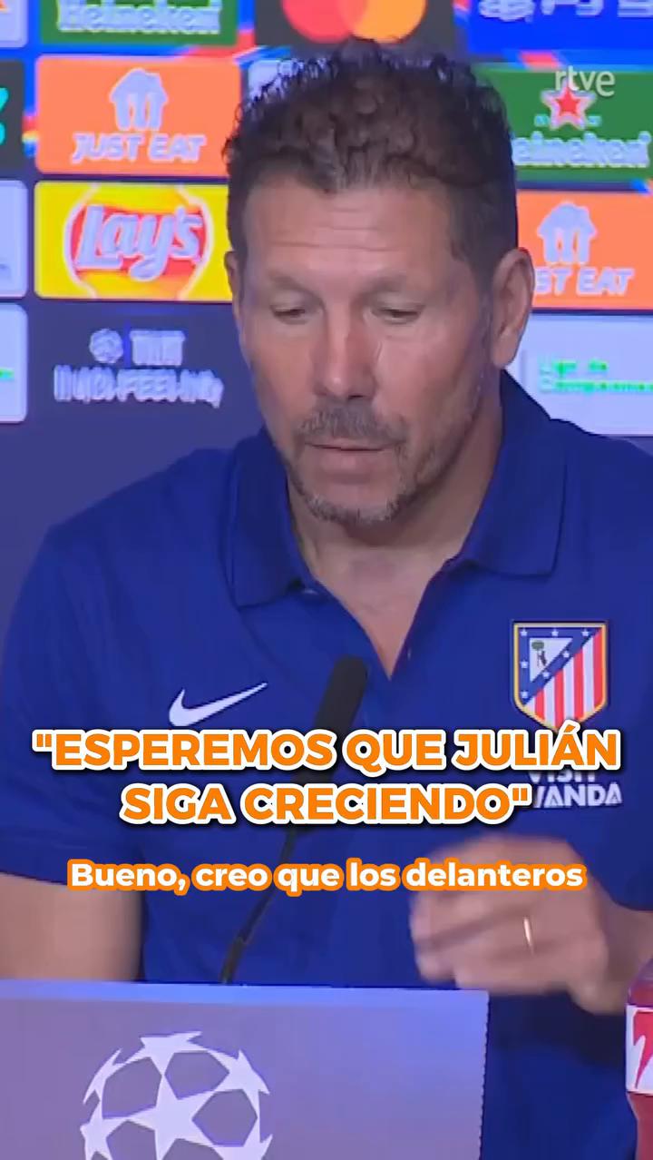 Julián necesita goles pero destaca como jugador de equipo en el fútbol