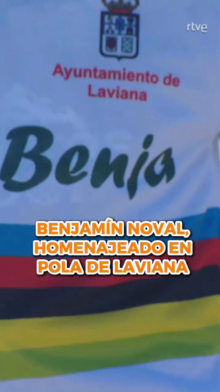 Benjamín Noval lleva los colores del arcoíris a Pola de la Viana tras sus dos oros mundiales