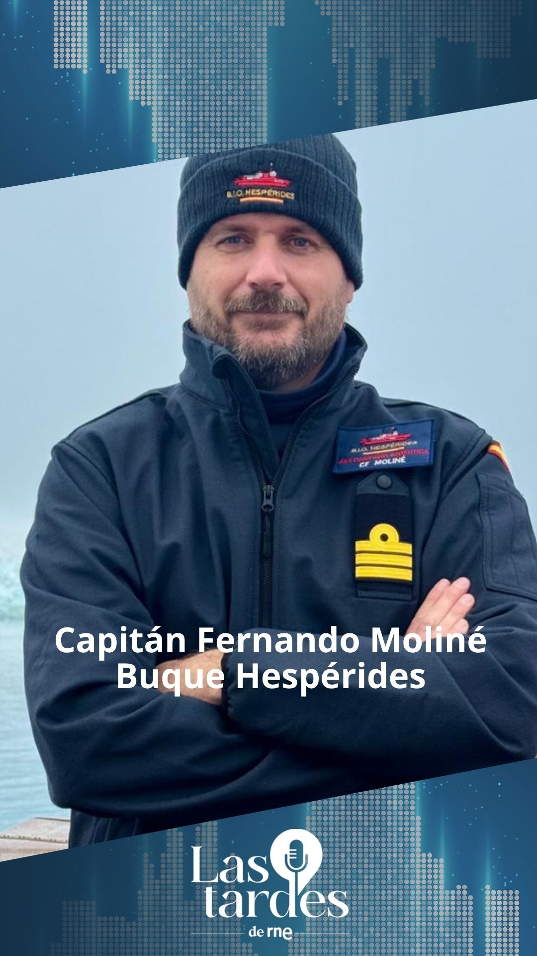 ⚓️Conectamos, en directo, con buque de investigación oceanográfica Hespérides, uno de los mayores orgullos de la ciencia Española.