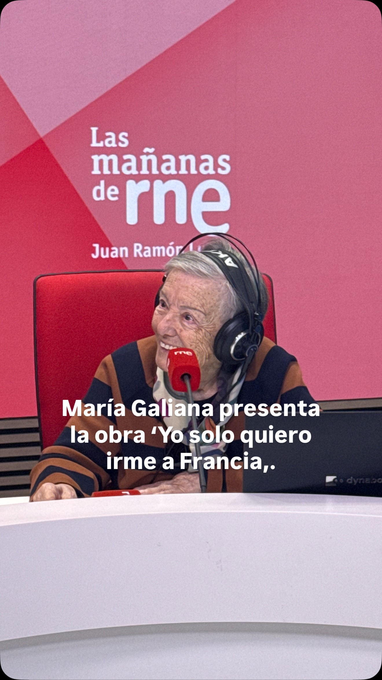 🎭 María Galiana presenta el 29 de Abril ‘Yo solo quiero irme a Francia’, de Elisabeth Larena elisabethlarena