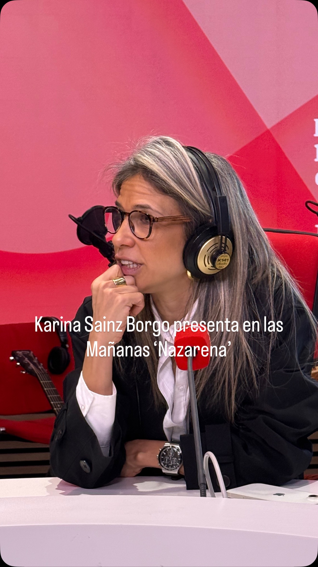 📚 Karina Sainz Borgo laksb presenta en las Mañanas ‘Nazarena’ (Alfaguara).