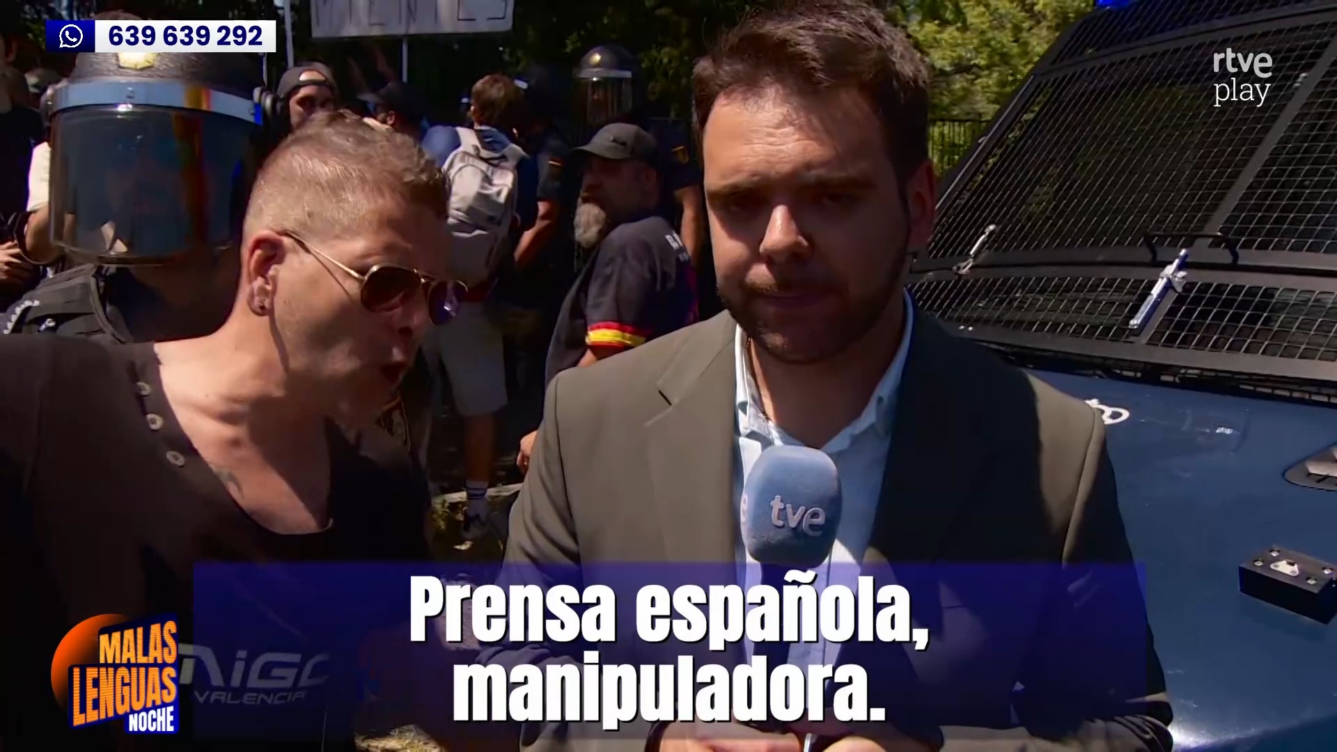 Gonzalo Miró en Moncloa: inventarse noticias es más peligroso para la democracia