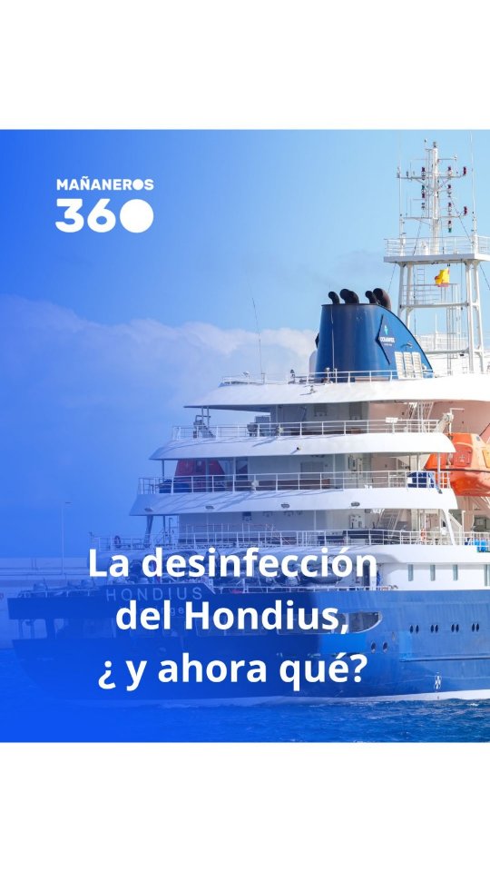 MV Ondius zarpa de Tenerife rumbo a Rotterdam con 27 personas y cuerpo de fallecida por COVID