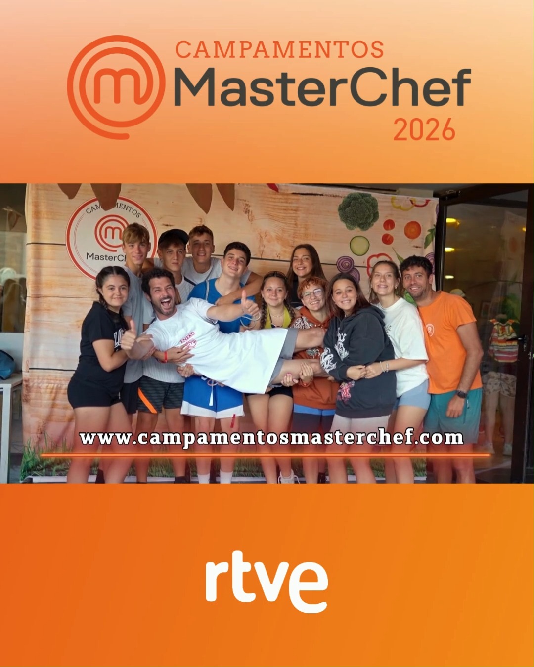 Vuelven los campamentos Masterchef para niños de 8 a 16 años este verano