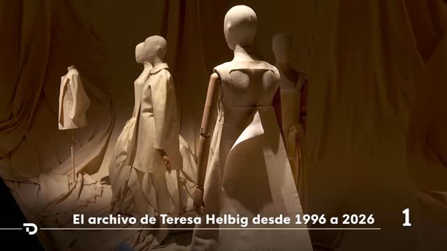 Teresa Helbig celebra 30 años de carrera con exposición en el Museo del Traje
