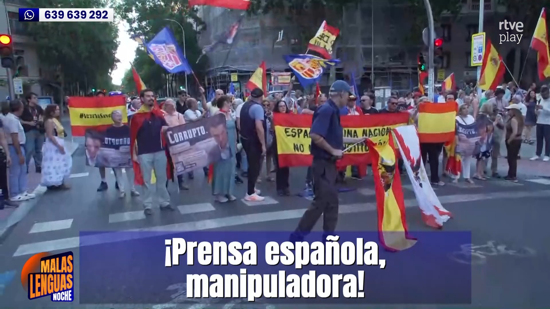 Radicales nacionalistas atacan al PSOE y exigen defender la nación contra LGTB