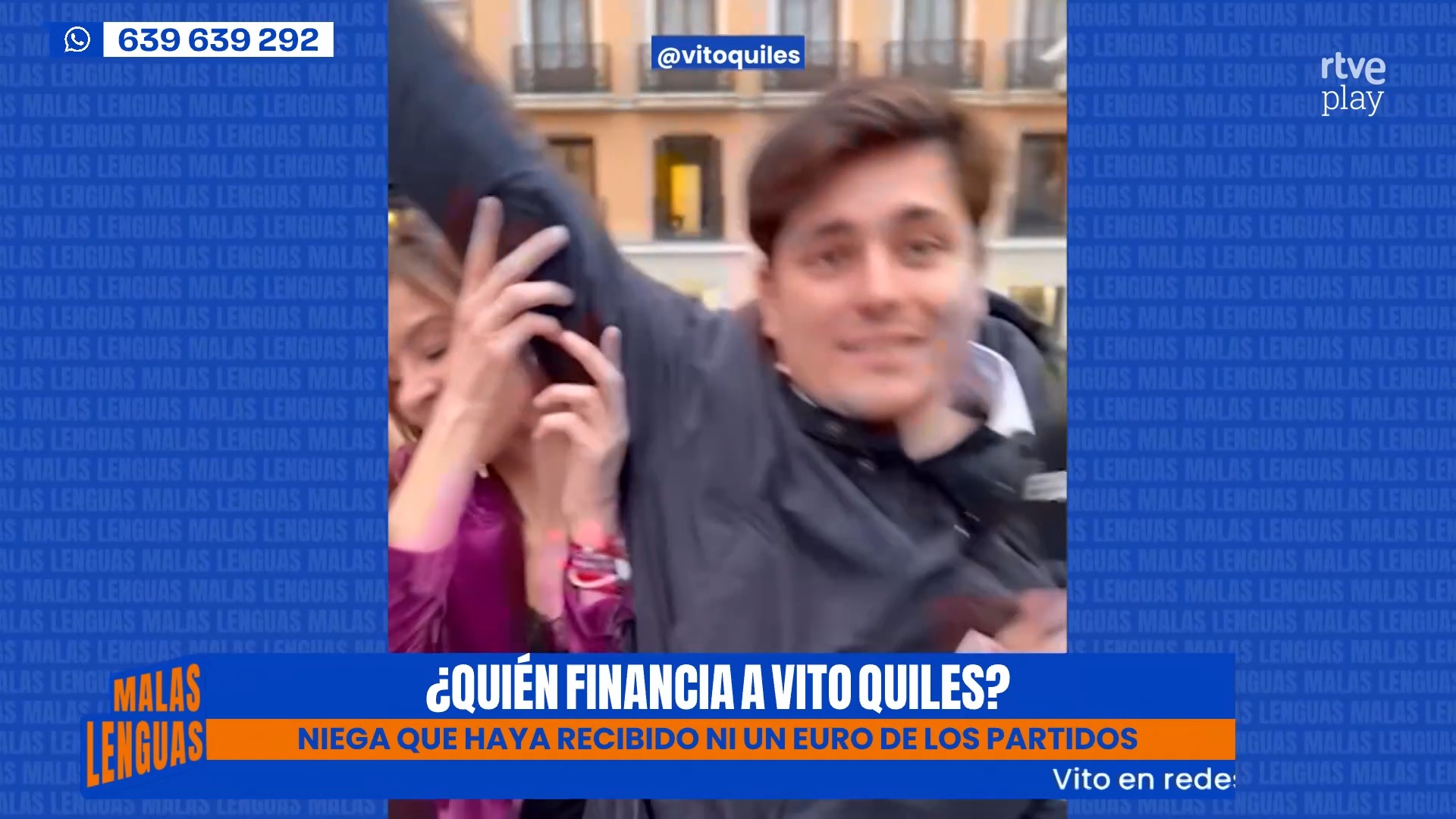 Alvise Pérez pagó 13.140 euros a Vito Quiles durante su tour por universidades