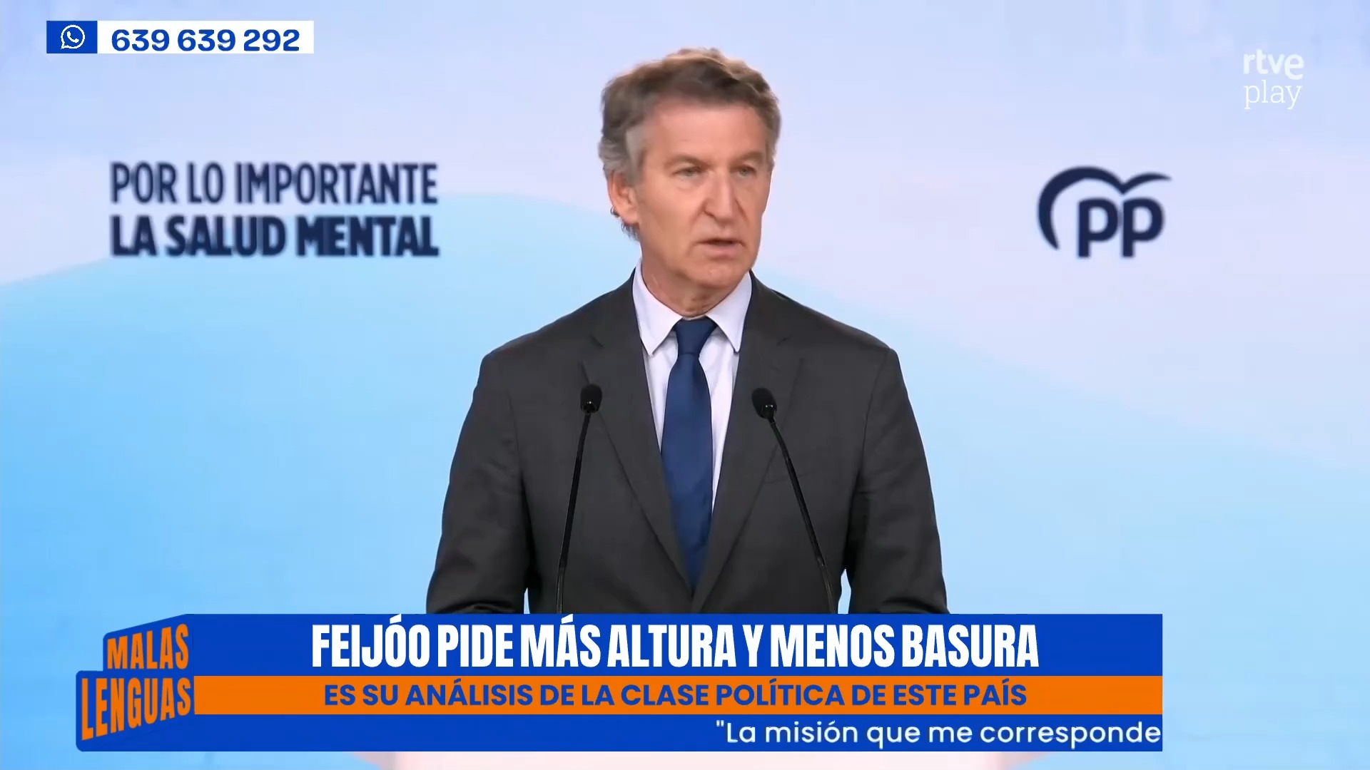 🏛️ Feijóo pide más altura y menos basura.
