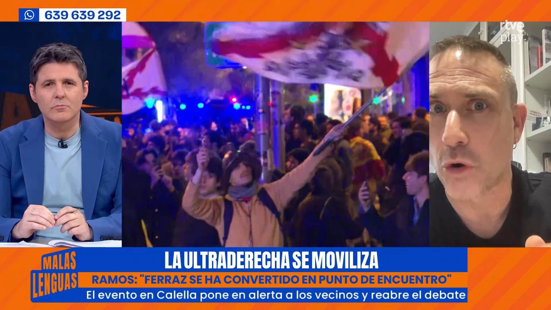 Miquel Ramos alerta: Ferraz se convierte en punto de encuentro de grupos nazis