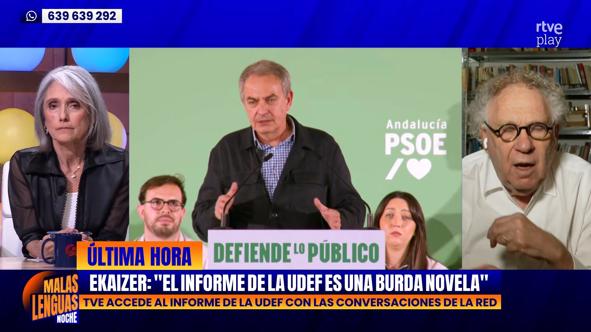 Ernesto Icaiza tacha de chapuza los informes de la UDEF sobre Zapatero